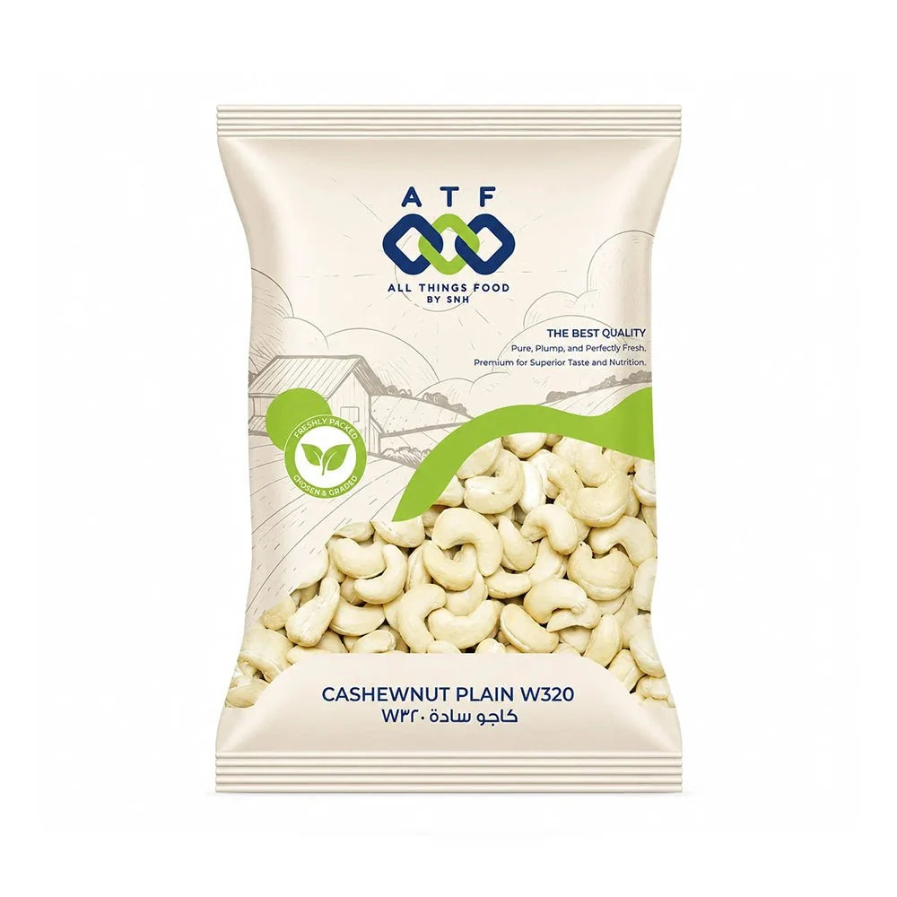 ATF Raw Cashew Nuts W320 1KG whole cashews